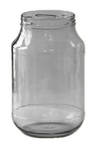 Банка Твист-офф для консервирования стекло Ø-100мм, V-2л, Велес