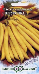 Семена фасоль Снегурочка спаржевая Заморозь 5г Гавриш
