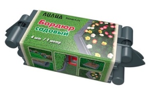 Бордюр садовый арт.ПБ-001 1,0х0,04м