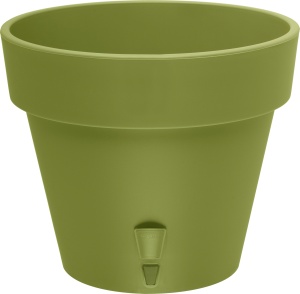 Горшок Латина 11,5л без дренажного картриджа Олива