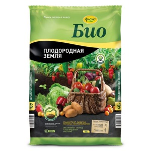 Грунт плодородная земля Фаско БИО 40л