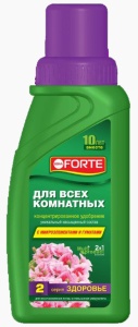 Удобрение жидкое БОНА ФОРТЕ ЗДОРОВЬЕ для комнатных растений органоминеральное 285мл