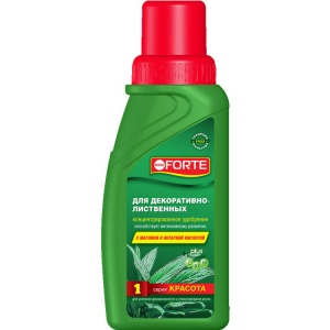 Удобрение жидкое БОНА ФОРТЕ КРАСОТА для декоративно-лиственных растений минеральное 285мл