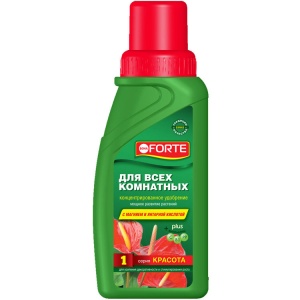 Удобрение жидкое БОНА ФОРТЕ КРАСОТА для комнатных растений минеральное 285мл