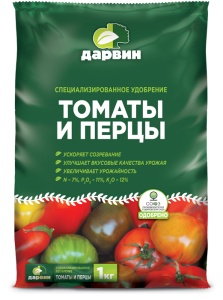 Удобрение Томаты и перцы Дарвин 1 кг
