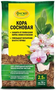 Кора сосновая Фаско Цветочное счастье 2,5л
