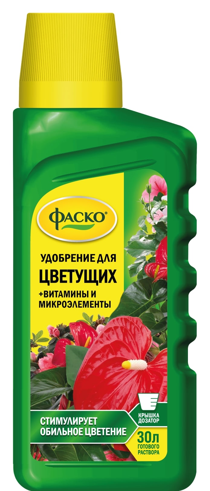 Удобрение жидкое Фаско Цветочное счастье  минеральное для Цветущих 285 мл