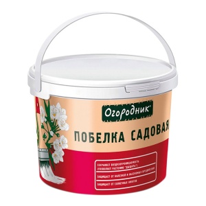 Побелка жидкая Огородник в ведре 3,5кг