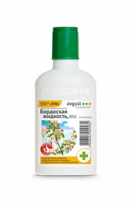 Фунгицид Август Бордоская жидкость для плодовых культур комплексный 100мл