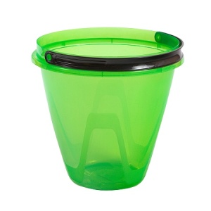 Ведро РАДИАН Лайт для пищевых продуктов пластик 10л зеленый