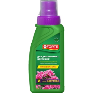 Удобрение жидкое БОНА ФОРТЕ ЗДОРОВЬЕ для декоративно-цветущих растений органоминеральное 285мл