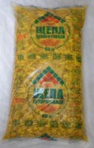 Щепа декоративная ДК желтая 60л