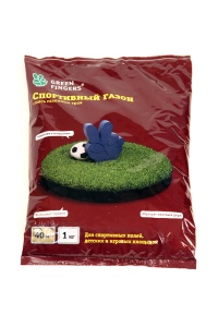 Семена газона Зеленый Ковер ГРИН ФИНГЕРС спортивный пакет 1кг