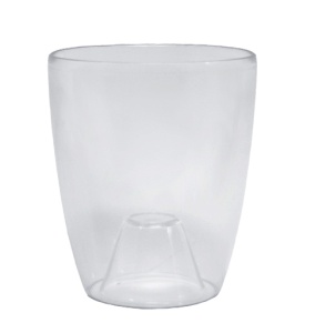 Кашпо пластик Santino Орхидея LUX 1,3л (dr-12см) прозрачное Молдова