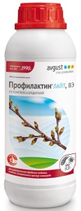 Инсектицид Август Профилактин Лайт для обработки плодовых культур комплексный 1л