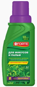 Удобрение жидкое БОНА ФОРТЕ ЗДОРОВЬЕ для фикусов и пальм органоминеральное 285мл