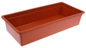 Поддон для рассады МИРТЕН пластик 40х22х6см цветной