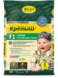 Грунт для рассады гибридных семян Фаско Крепыш 5л