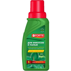 Удобрение жидкое БОНА ФОРТЕ КРАСОТА для фикусов и пальм минеральное 285мл