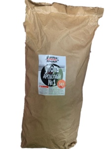 Уголь Шашлык-Машлык №1 для мангала и гриля древесный (V-60л) 8кг