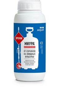 Гербицид Август Миура для овощных грядок  Профи 480 мл