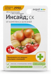 Фунгицид Август Инсайд для овощей от фитофтороза 10мл