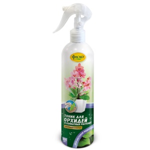 Удобрение жидкое Фаско Цветочное счастье  минеральное Тоник для орхидей спрей  405 мл