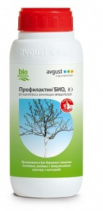 Инсектицид Август Профилактин БИО для обработки плодовых, ягодных, декор. культур и винограда 500мл