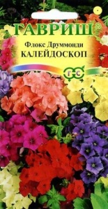 Семена цветов флокс Друммонда Калейдоскоп смесь окрасок 0,1г Гавриш