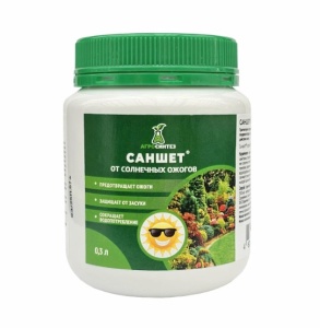 Средство от солнечных ожогов Агросинтез Саншет в банке 300 мл