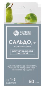 Регулятор роста Щелково Агрохим Сальдо для прореживания завязей 50мл