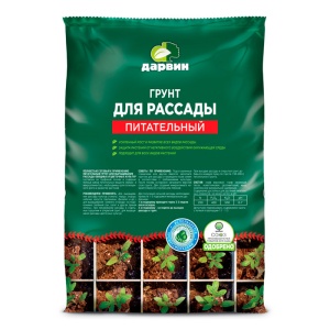 Грунт для рассады Дарвин 25 л