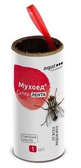 Ловушка клеевая Август Мухоед инсектицид для отлова мух