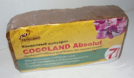Субстрат кокосовый Cocoland Absolut Plus в брикетах 7л
