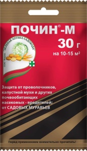 Инсектицид ЗАС Почин универсальный от почвообитающих вредителей 30г (шт)