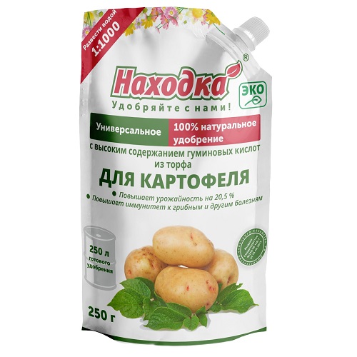 Удобрение жидкое НАХОДКА для картофеля органоминеральное 250гр