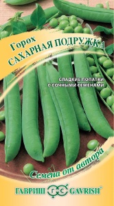 Семена горох Сахарная подружка 10г Гавриш