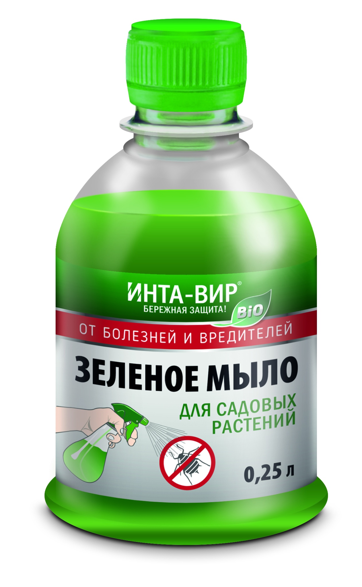 Фунгицид Зеленое мыло Инта Вир 250мл