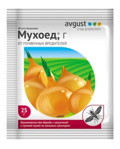 Инсектицид Август Мухоед от капустной и луковой мухи 25г