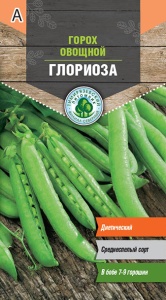 Семена горох овощной Глориоза сахарный Тимпит 10г