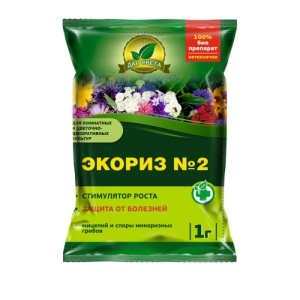 Стимулятор роста ДАР СВЕТА Экориз №2 для цветочных культур 1г