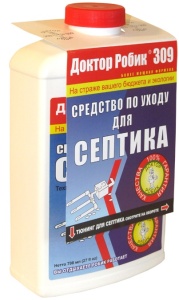 Очиститель Доктор Робик 309 септиков 798мл