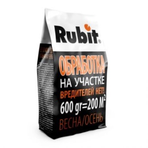 Инсектицид Рубит РОФАТОКС гранулы от почвенных вредителей 600гр
