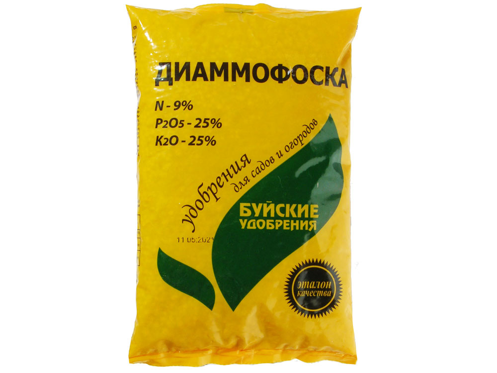 Удобрение сухое БХЗ Диаммофоска 0,9кг