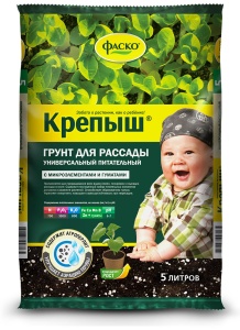 Грунт для рассады Фаско Крепыш 5л