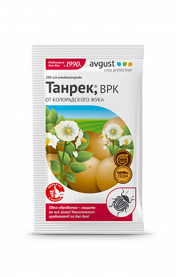 Инсектицид Август Танрек для картофеля от колорадского жука 1мл (упаковка 50 шт)