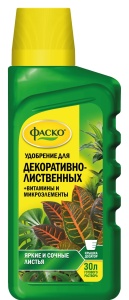 Удобрение жидкое Фаско Цветочное счастье минеральное для Декоративно-лиственных 285 мл