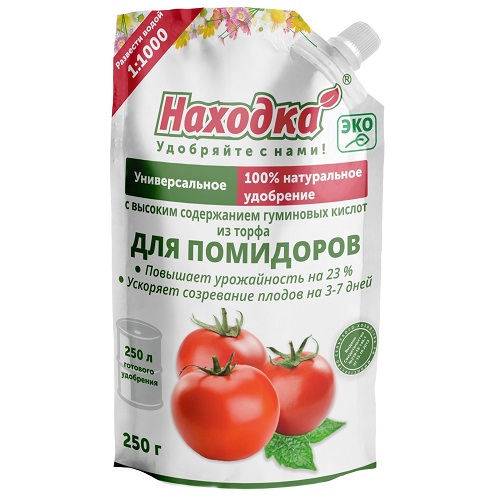 Удобрение жидкое НАХОДКА для томатов органоминеральное 250гр