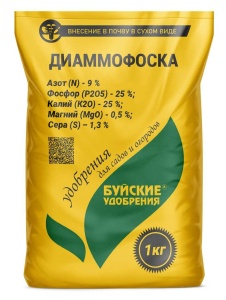 Удобрение сухое БХЗ Диаммофоска 1кг