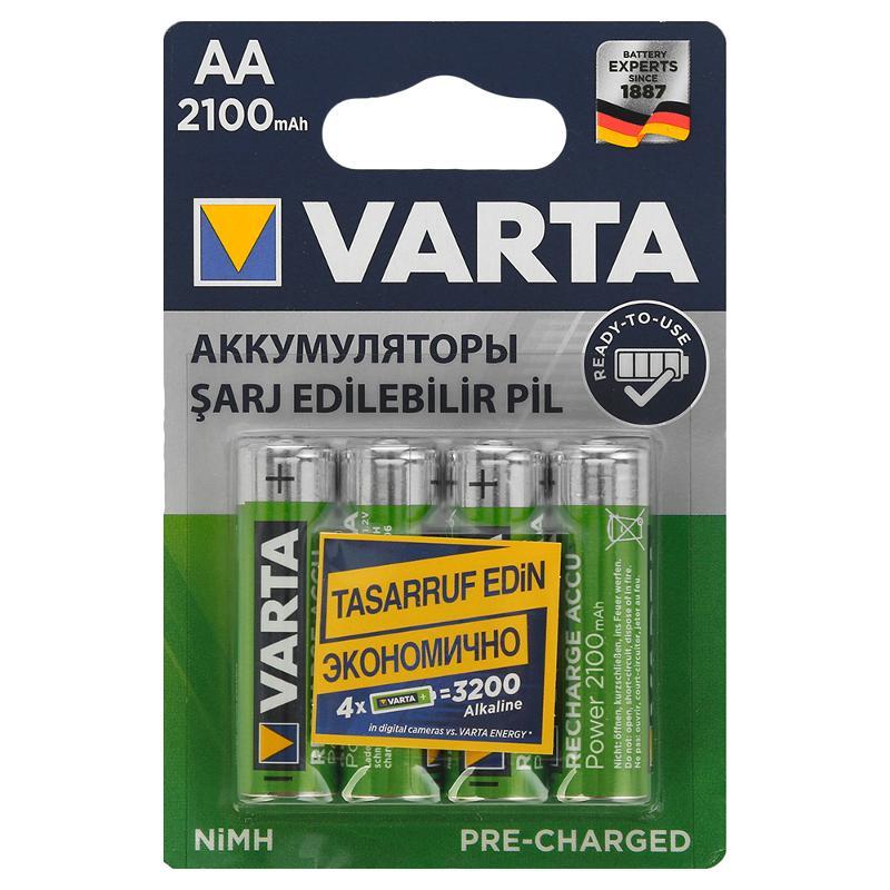 Аккумуляторная батарея hr6. Аккумуляторные батарейки Varta AA. Аккумулятор hr6 АА-2100mah. Varta Rechargeable 2700. Аккумуляторы Varta 9v r2u 300 МАЧ 1 шт.